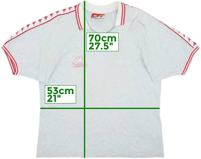 1998-99 Athletic Bilbao Kappa Polo Shirt - 8/10 - (L)