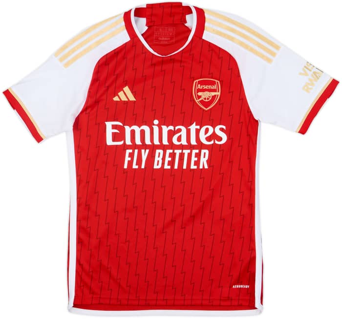 2023-24 Arsenal Home Shirt Saka #7 - 8/10 - (S)