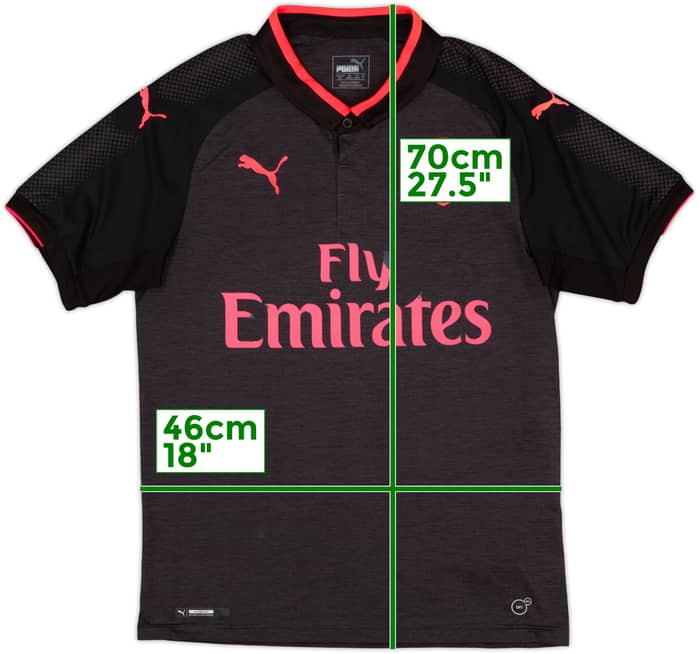 2017-18 Arsenal Third Shirt - 5/10 - (S)