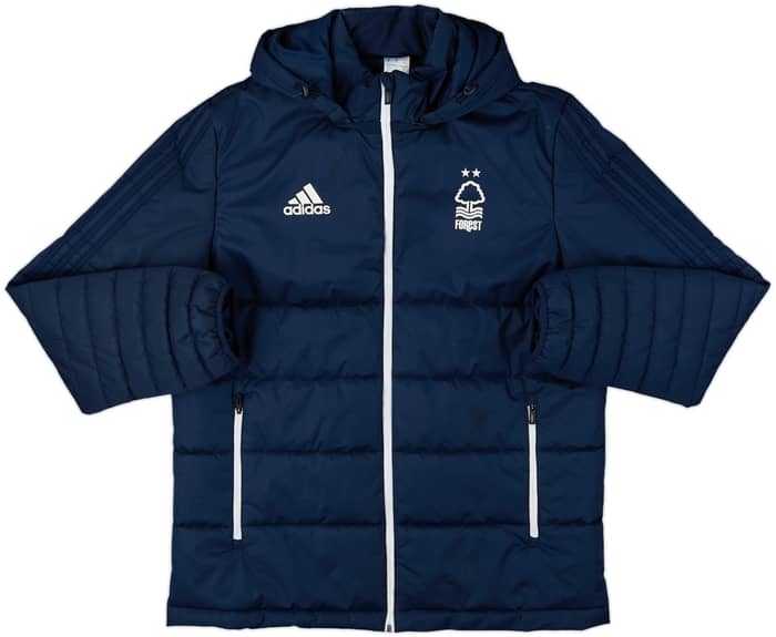 2017-18 Nottingham Forest adidas Padded Bench Coat - 6/10 - (L)