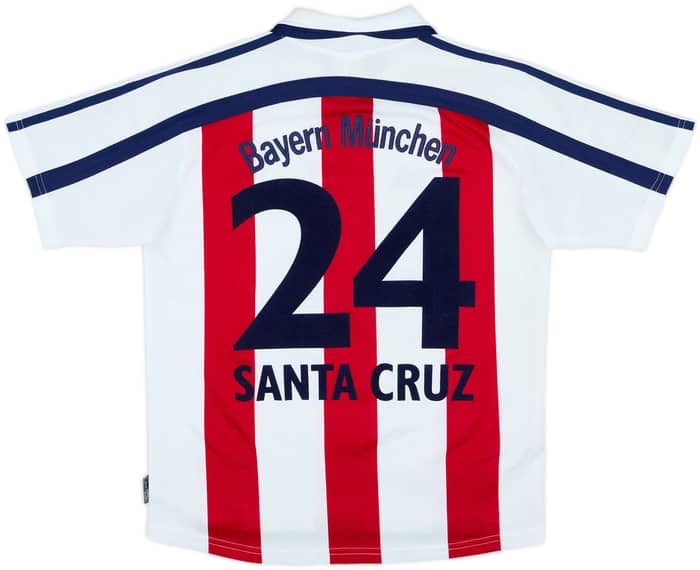 2000-01 Bayern Munich Away Shirt Santa Cruz #24 - 8/10 - (Y)