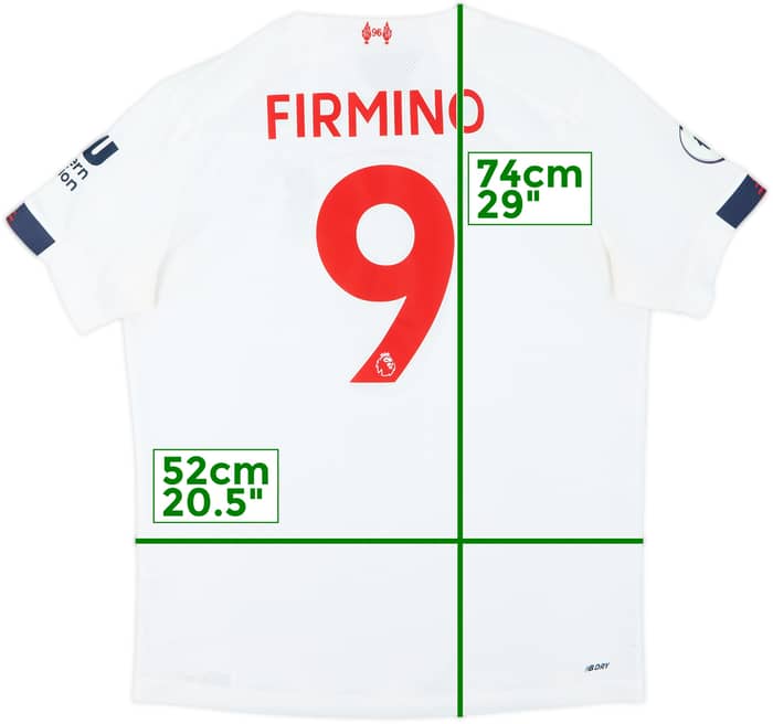 2019-20 Liverpool Away Shirt Firmino #9 - 7/10 - (L)