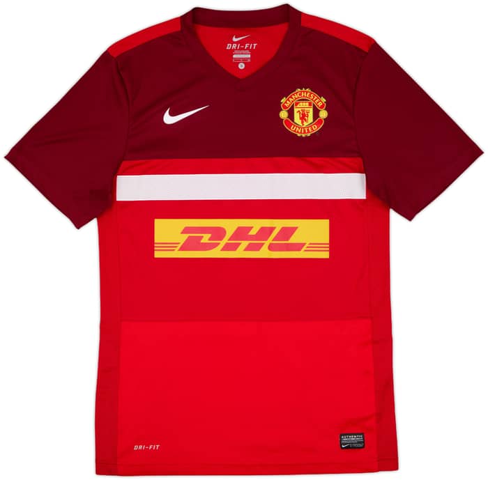 2011-12 Manchester United Nike Training Shirt - 9/10 - (S)