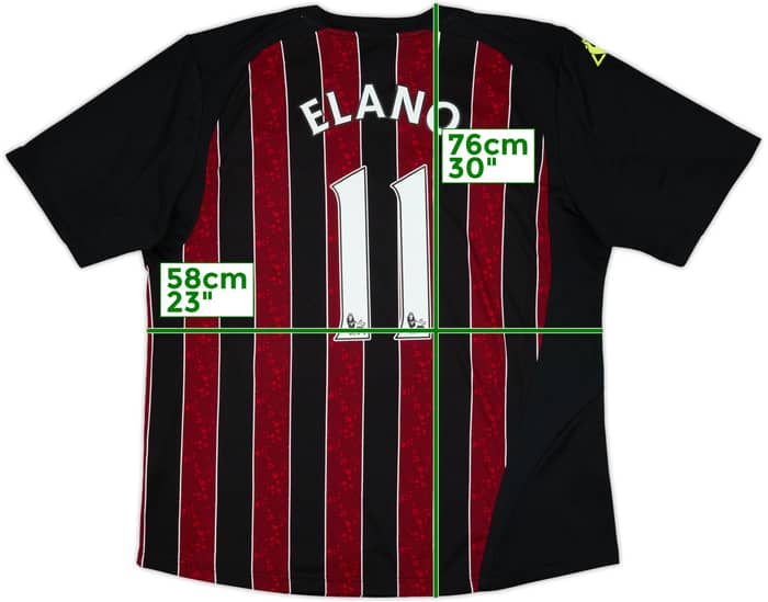 2008-09 Manchester City Away Shirt Elano #11 - 10/10 - (XL)