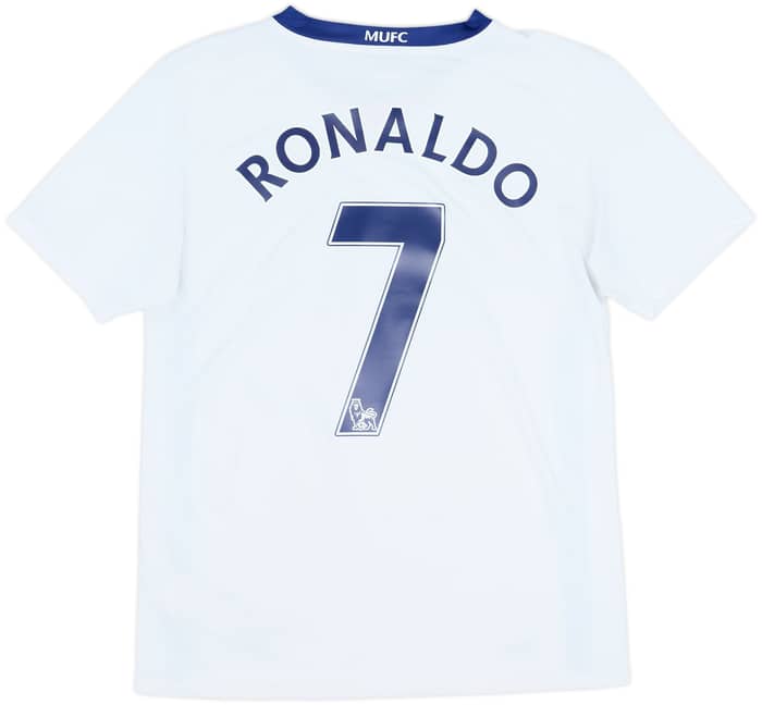 2008-10 Manchester United Away Shirt Ronaldo #7 - 7/10 - (XL.Boys)