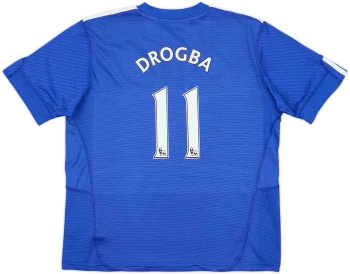 2009-10 Chelsea Home Shirt Drogba #11 - 8/10 - (L.Boys)