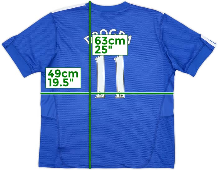2009-10 Chelsea Home Shirt Drogba #11 - 8/10 - (L.Boys)