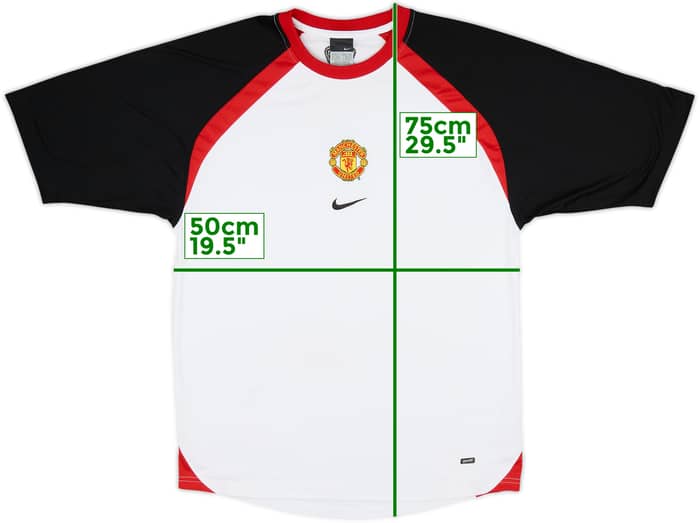 2005-06 Manchester United Nike Training Shirt - 8/10 - (M)