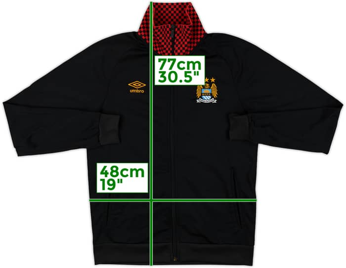2011-12 Manchester City Umbro Track Jacket - 8/10 - (M)