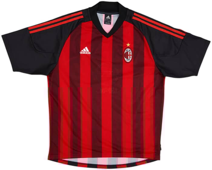 2002-03 AC Milan Home Shirt - 4/10 - (L)
