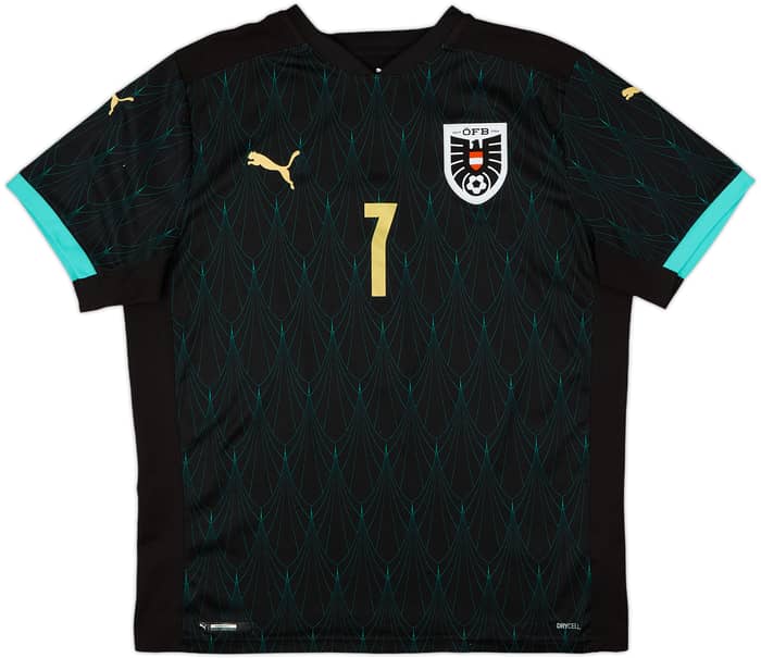 2020-21 Austria Away Shirt Arnautovic #7 - 7/10 - (L)