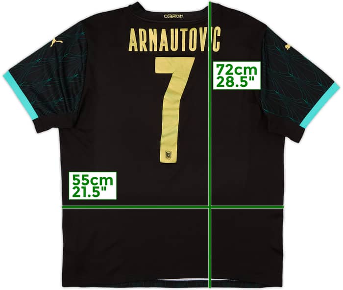 2020-21 Austria Away Shirt Arnautovic #7 - 7/10 - (L)