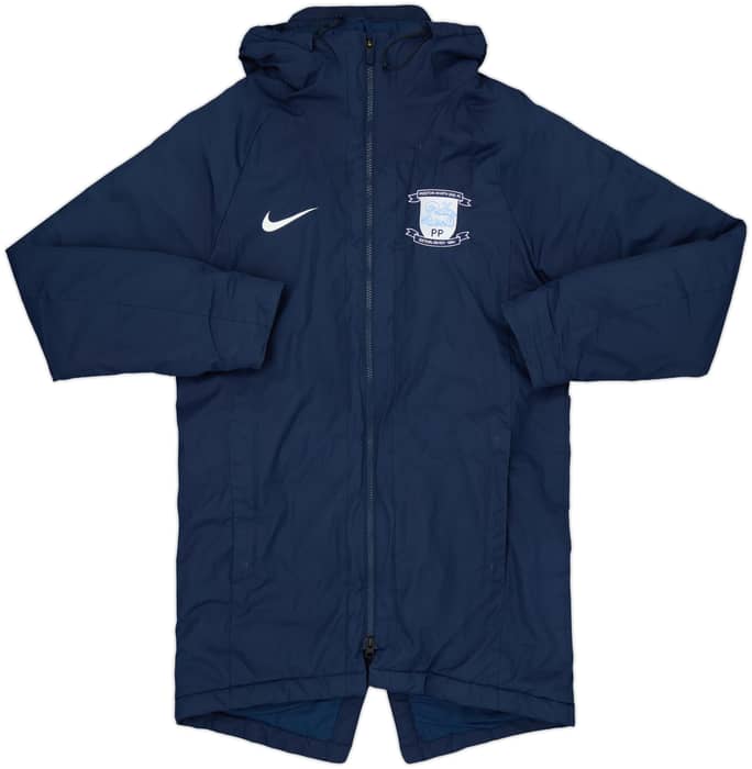 2020-21 Preston North End Nike Padded Bench Coat - 8/10 - (S)
