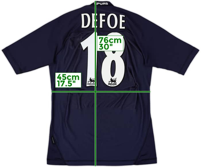 2004-05 Tottenham Away Shirt Defoe #18 - 7/10 - (L)