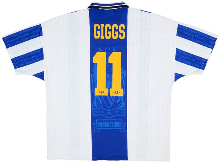 1994-96 Manchester United Third Shirt Giggs #11 - 8/10 - (XXL)