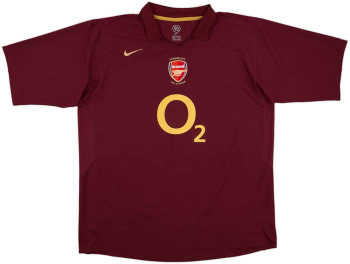 2005-06 Arsenal Home Shirt Henry #14 - 8/10 - (3XL)