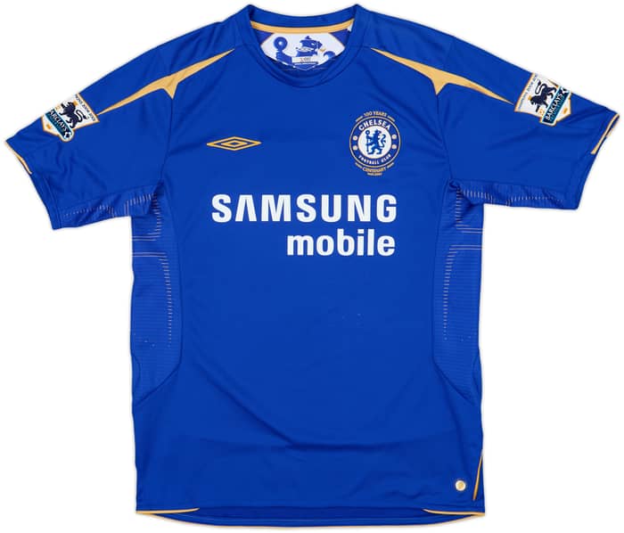 2005-06 Chelsea Centenary Home Shirt Lampard #8 - 7/10 - (M)