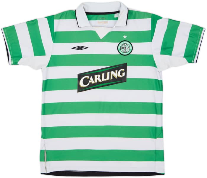 2004-05 Celtic Home Shirt - 8/10 - (M.Boys)