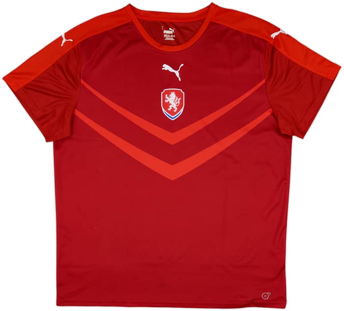 2016-18 Czech Republic Home/Training Shirt - 7/10 - (XXL)
