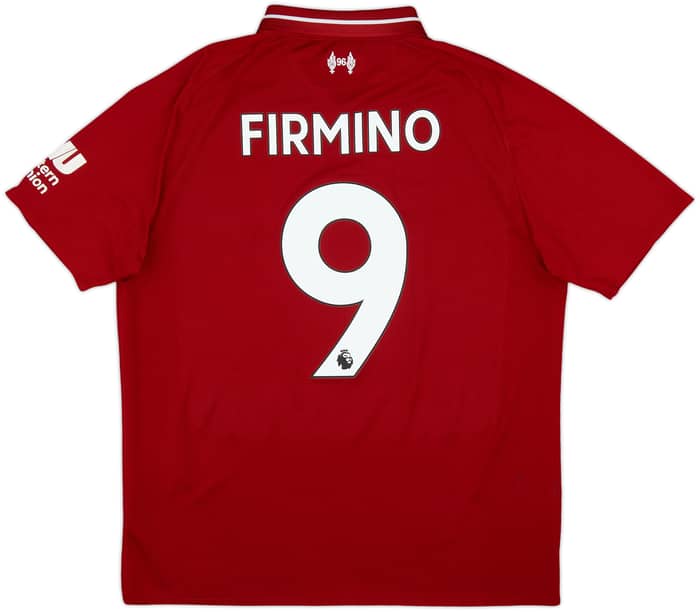 2018-19 Liverpool Home Shirt Firmino #9 - 8/10 - (M)