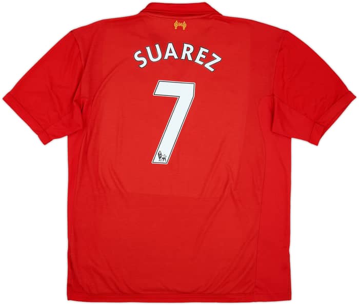 2012-13 Liverpool Home Shirt Suarez #7 - 7/10 - (3XL)
