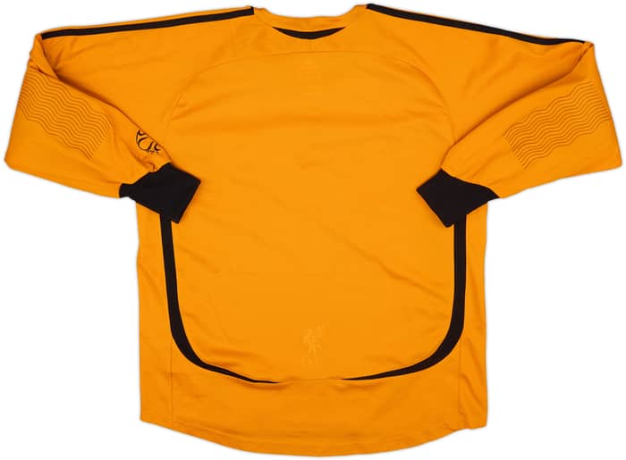 2006-07 Liverpool GK Shirt - 8/10 - (L.Boys)