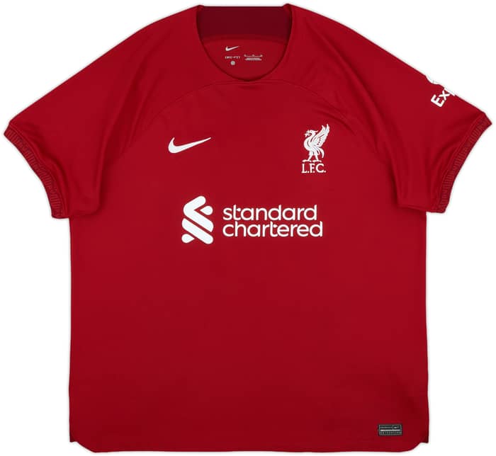 2022-23 Liverpool Home Shirt M.Salah #11 - 7/10 - (XL)