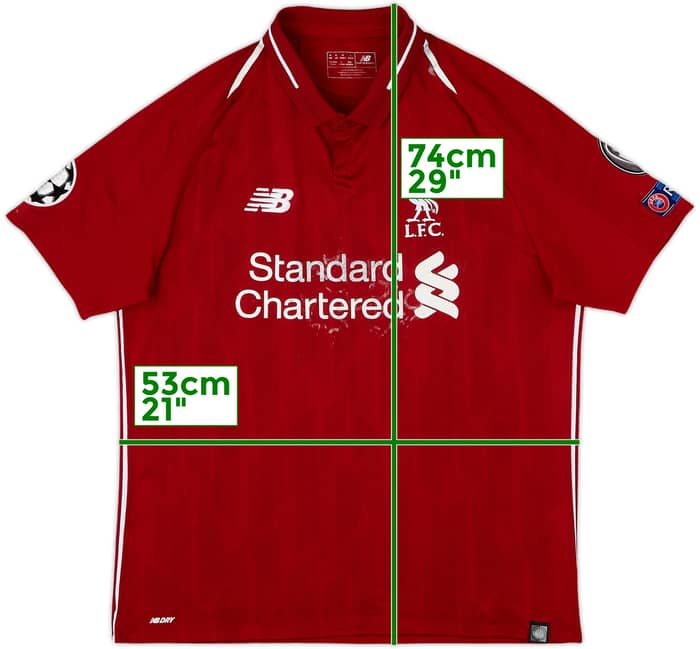 2018-19 Liverpool Home Shirt - 4/10 - (M)