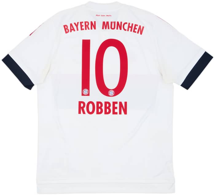 2015-16 Bayern Munich Away Shirt Robben #10 - 6/10 - (L)