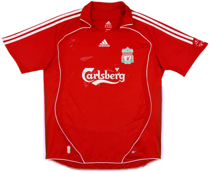 2006-08 Liverpool Home Shirt - 4/10 - (XL)