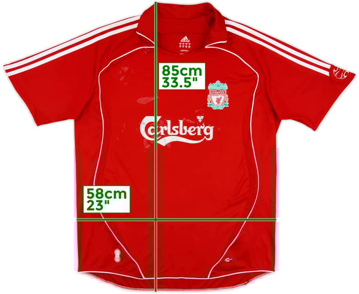 2006-08 Liverpool Home Shirt - 4/10 - (XL)