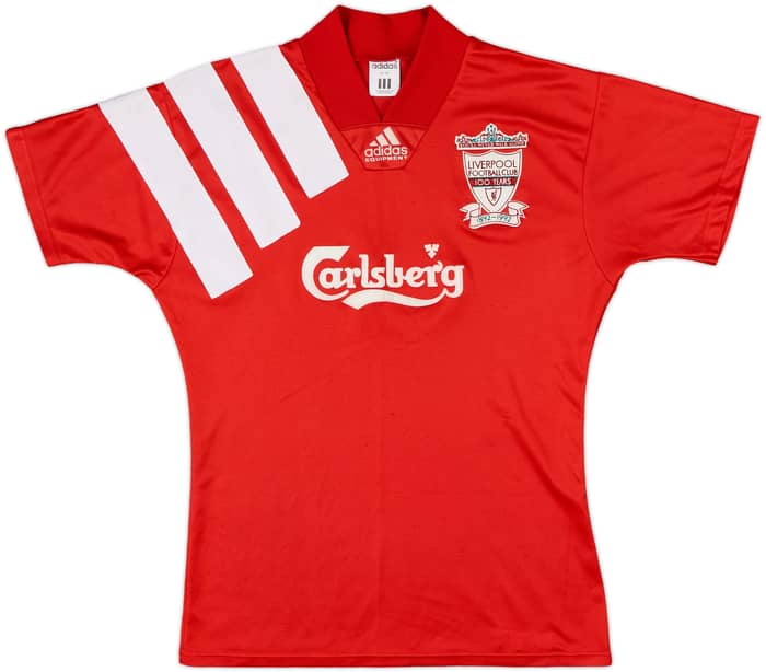 1992-93 Liverpool Centenary Home Shirt - 8/10 - (S)
