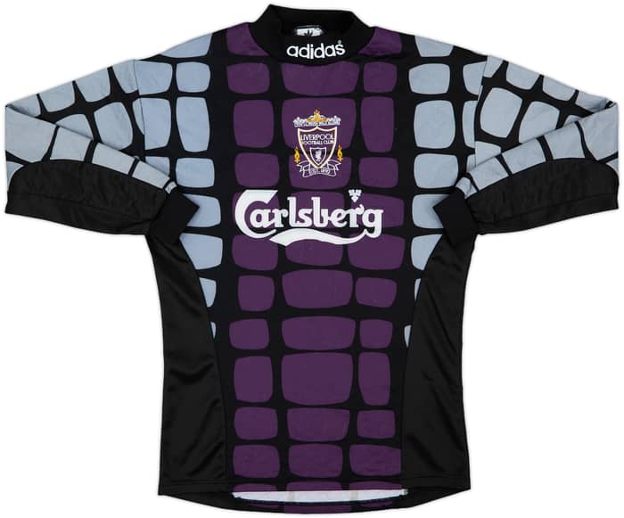 1994-95 Liverpool GK Shirt - 8/10 - (S)
