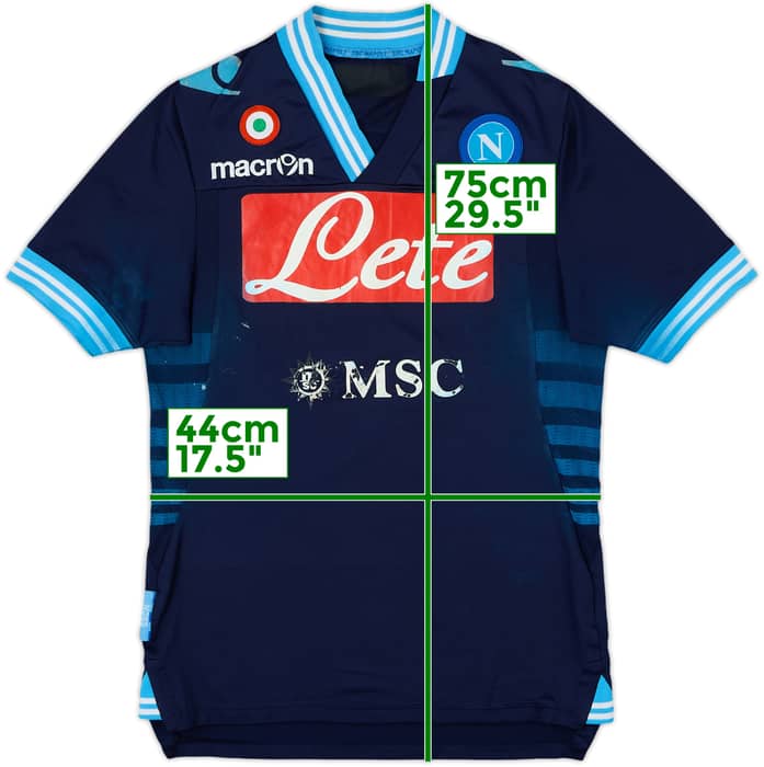 2012-13 Napoli Away Shirt - 4/10 - (S)