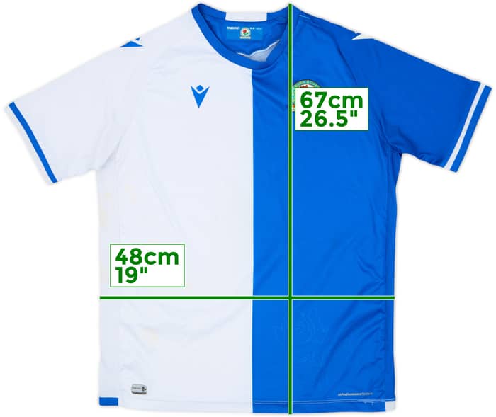 2021-22 Blackburn Home Shirt - 5/10 - (XL.Boys)