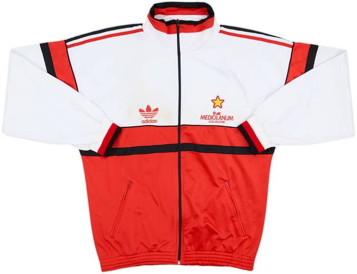 1990-92 AC Milan adidas Track Jacket - 6/10 - (L)
