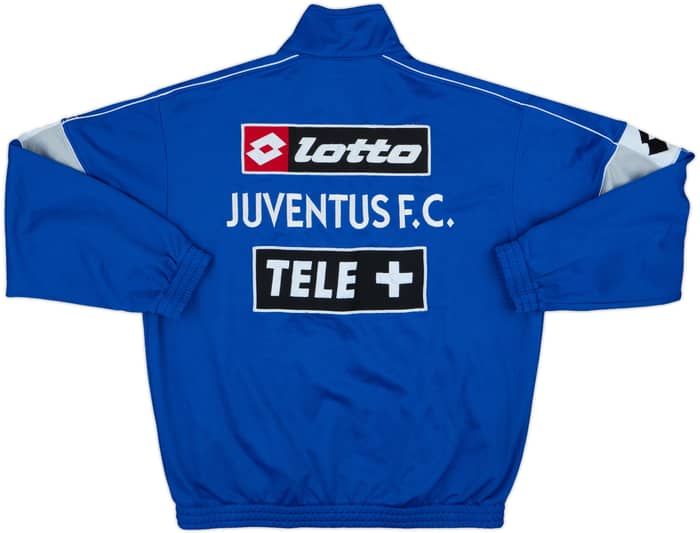 2000-01 Juventus Lotto 1/4 Zip Drill Top - 9/10 - (XL)