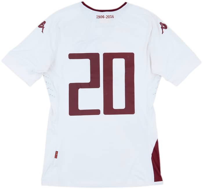 2016-17 Torino Player Issue Away Shirt #20 - 6/10 - (L)