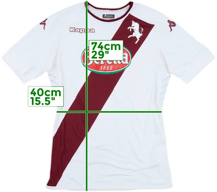 2016-17 Torino Player Issue Away Shirt #20 - 6/10 - (L)