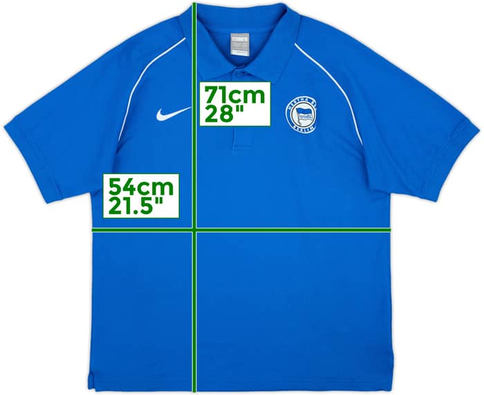 2008-09 Hertha Berlin Nike Polo Shirt - 8/10 - (L)