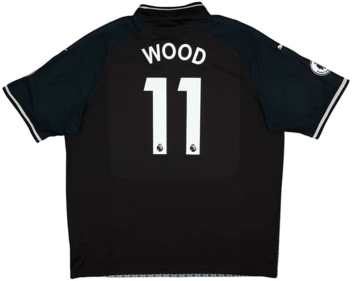 2018-19 Burnley Away Shirt Wood #11 - 9/10 - (3XL)