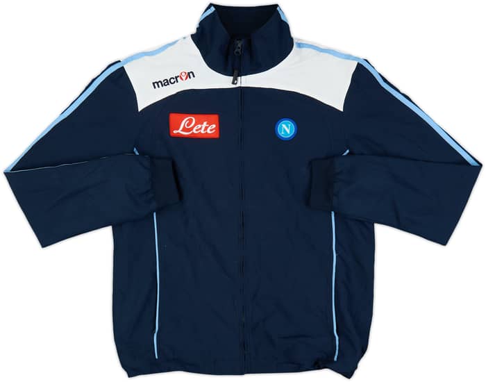 2009-10 Napoli Macron Track Jacket - 7/10 - (M)