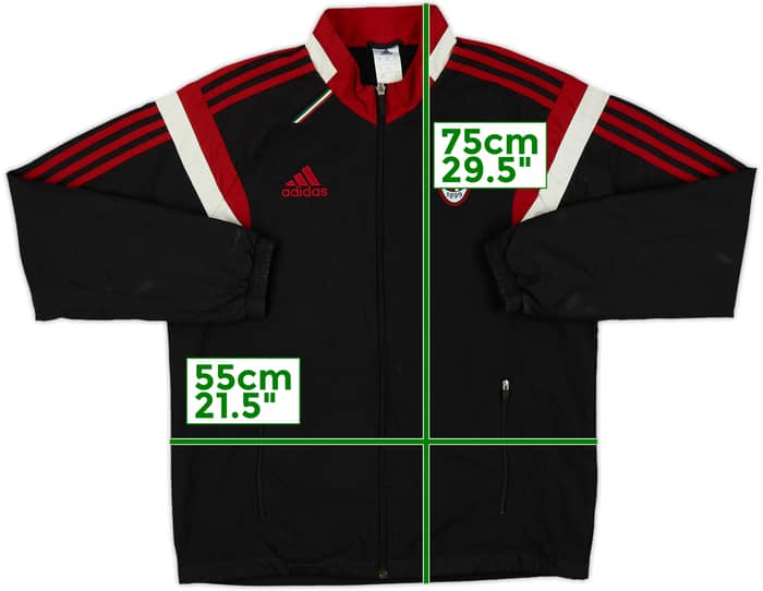 2014-15 AC Milan adidas Track Jacket - 6/10 - (M)