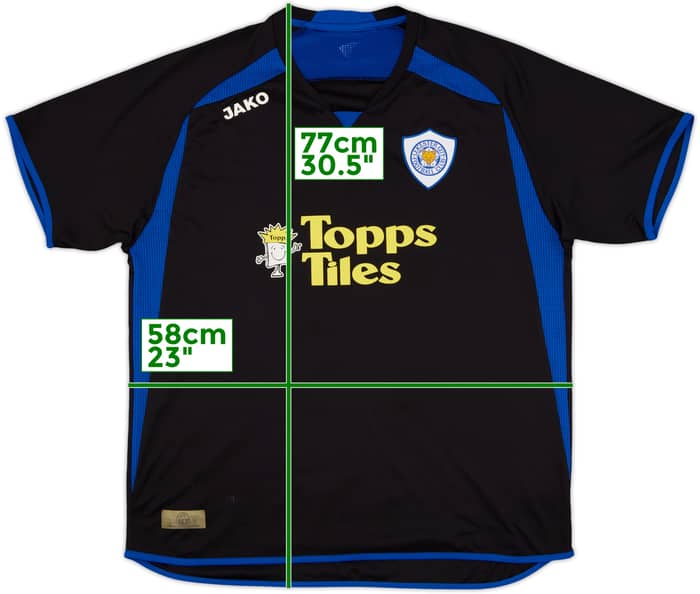 2008-09 Leicester Away Shirt - 8/10 - (XL)