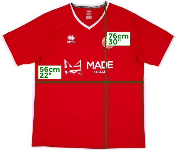 2023-24 Walsall FC Foundation Home Shirt #10 - 8/10 - (L)