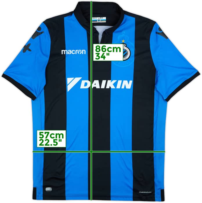 2018-19 Club Brugge Home Shirt - 9/10 - (3XL)