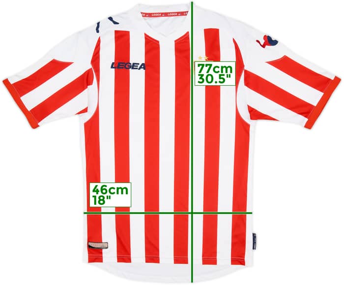 2012-13 Red Star Belgrade Home Shirt - 8/10 - (L)