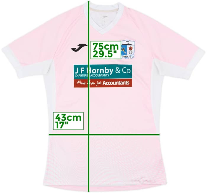 2021-22 Barrow Away Shirt - 7/10 - (S)