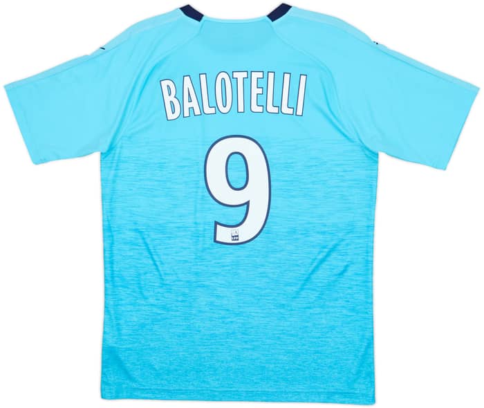 2018-19 Olympique Marseille Third Shirt Balotelli #9 - 10/10 - (M)