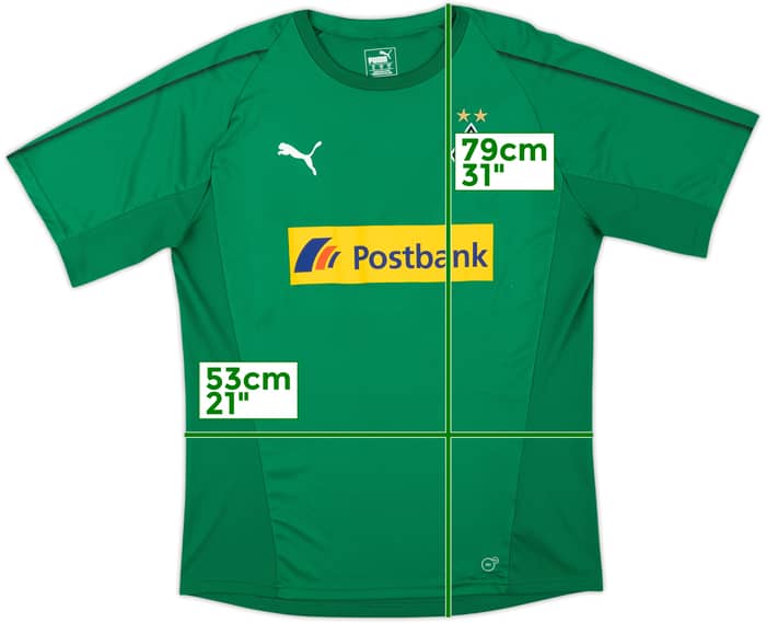 2018-19 Borussia Monchengladbach Puma Training Shirt - 8/10 - (XL)